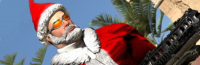 Serious Santa