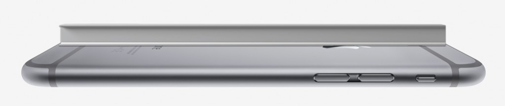 Image showing The iBeam in place on an iPhone 6 Plus