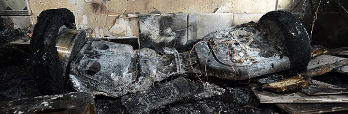Hoverboard Ablaze