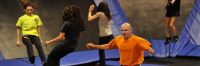 Astronomers On Trampolines