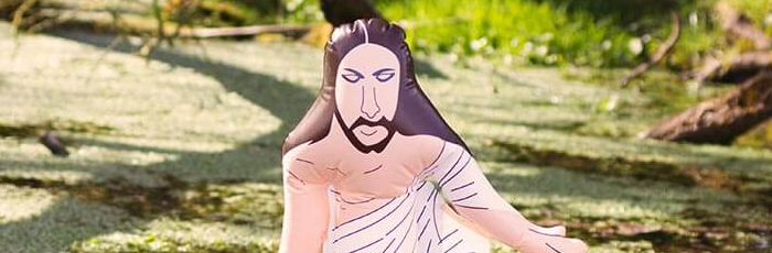 Inflatable Jesus