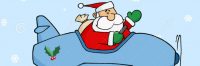 Santa, Planes, and Snow!